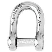 Wichard SelfLocking Allen Head Pin D Shackle  12mm Diameter  1532 1306W