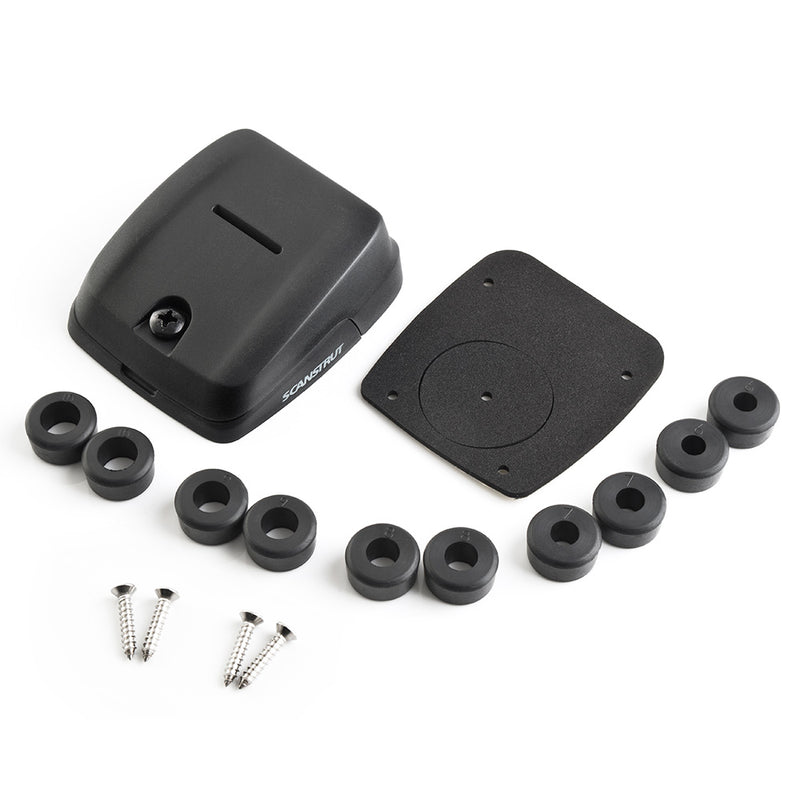 Scanstrut Horizontal Double Cable Seal  Black DSHD10BLK