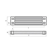 Tecnoseal Aluminum Yamaha Bar Anode fEngine Bracket 011121AL
