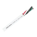 Pacer Round 4 Conductor Cable  100  164 AWG  Black Green Red  White WR164100