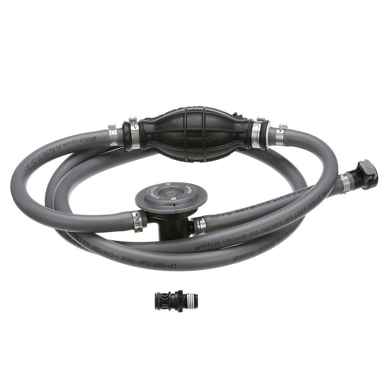 Attwood Mercury Fuel Line Kit  38 Dia x 6 Length wFuel Demand Valve 93806MUSD7