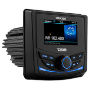 DS18 MRX150 2 Zone Marine  Powersports Head Unit w3 Color TFT Display  Bluetooth  4 x 40W MRX150