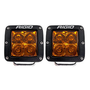 RIGID Industries DSeries Spot wAmber Pro Lens  Pair 20252