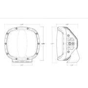 RIGID Industries Adapt XP wAmber Pro Lens  Pair 300515