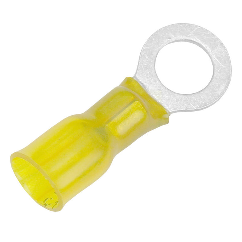 Pacer 1210 AWG Heat Shrink Ring Terminal  516 Stud Size  100 Pack TE1056R100