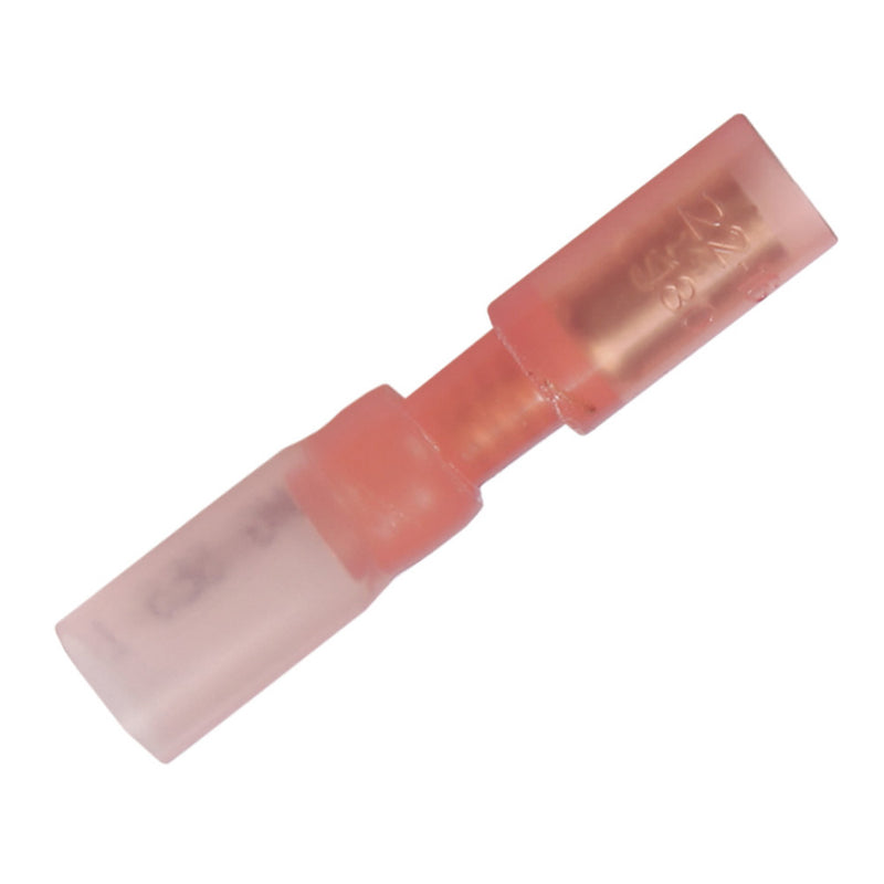 Pacer 2218 AWG Heat Shrink Female Bullet Terminal  100 Pack TBRE18156100