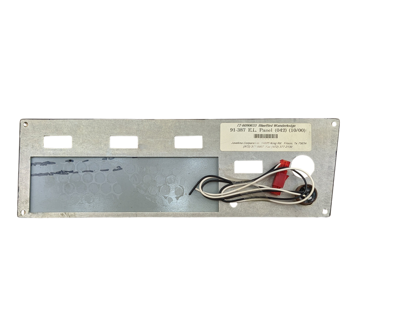 Blue Bird Wanderlodge E.L. Dash Panel 91-387