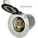 Bryant Locking Flanged Inlet 2P3W 50A 250/600V (3767)