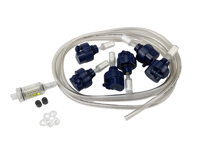 AquaPro Kit Package Contents for 4D/8D Batteries - Universal Start Up Kit with screw-in vent openings