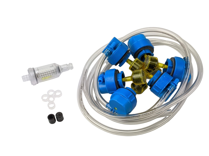AquaPro Kit Package Contents for 6 & 12 V Batteries - Start Up Watering Kit
