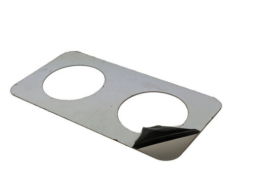 Front of Bezel with protective covering