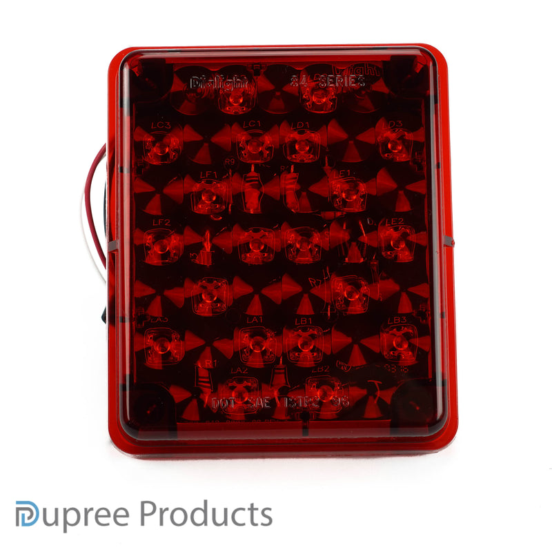 Rectangular LED Brake Light (Red)
