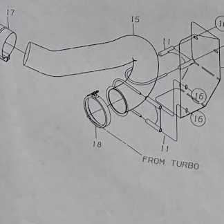 Exhaust Elbow - M11